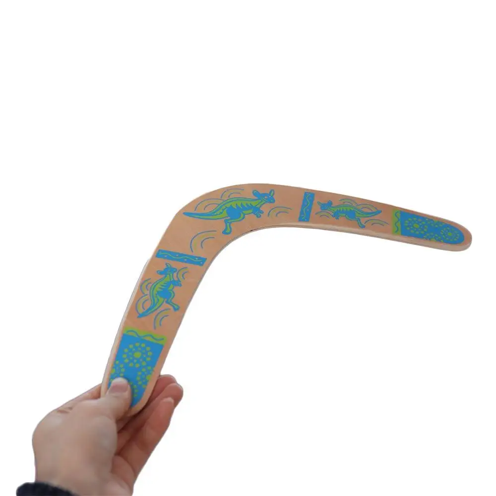 Boomerang Sports Equipment Interactive Game Boomerang Toy V Shaped Boomerang Kangaroo Boomerang Flying Boomerang Toy