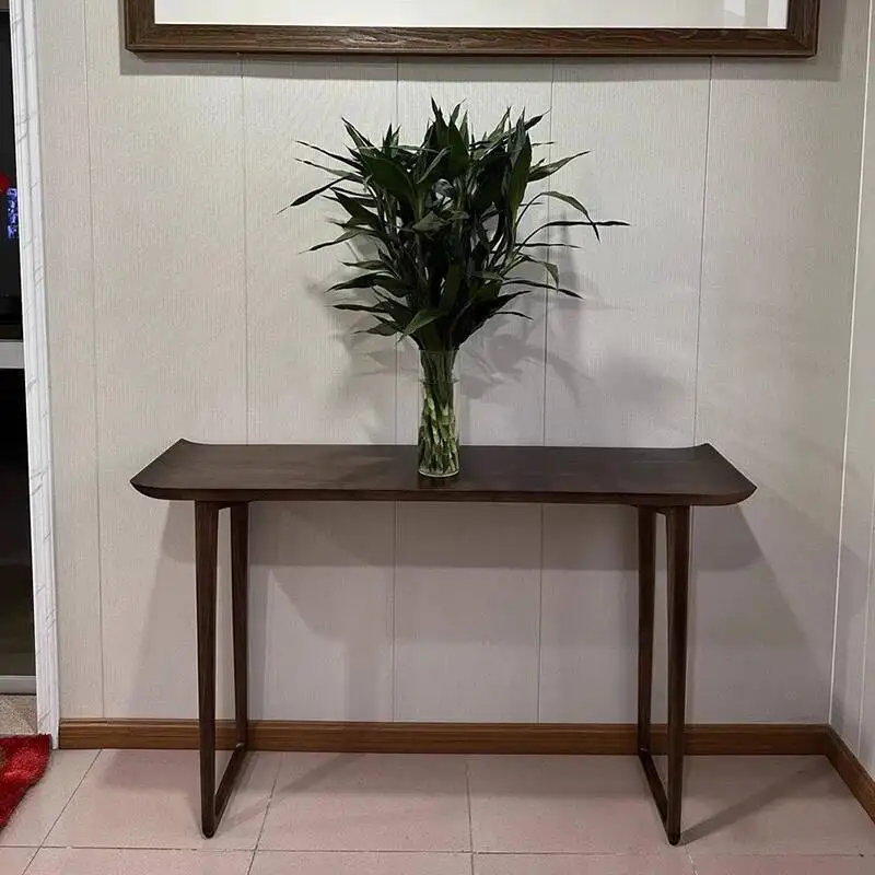 Mesas de consola estilo chino elegante, mesas de consola de diseño clásico de moda Retro, muebles finos de mediados de siglo, Mueble Recibidor Entrada