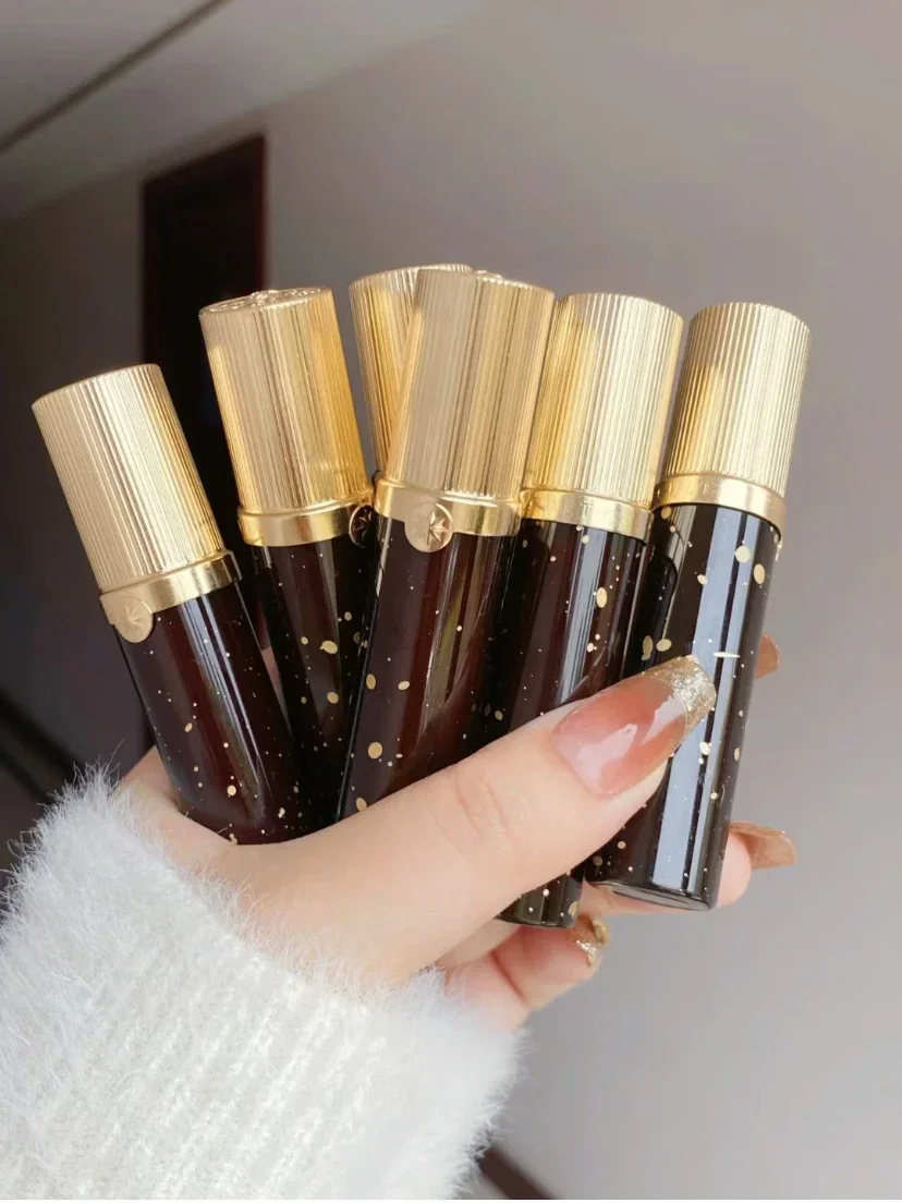 

Girlcult Gold Series Fantasy Lipgloss Mirror Moisturizing Waterproof Longlasting Glazed Lip Glaze Fine Sparkling