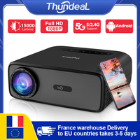 ThundeaL TD97Pro Projector Full HD 1080P Auto Focus WiFi6 Android TD97 Pro Projecteur 3D Smart TV Video Home Theater Phone Beam