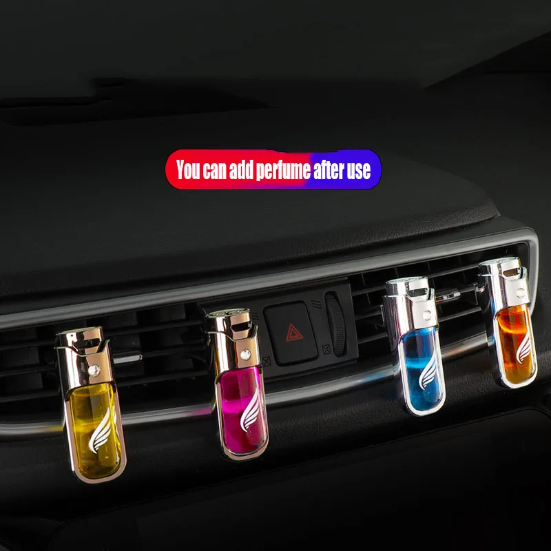 

Creative Car Liquid Perfume Air Outlet Aromatherapy Car Interior Products Pressure Control Fragrance Dual-Use For Family Cars