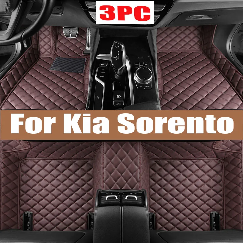 

Car Floor Mats For Kia Sorento（Five Seats）2006 2007 2008 Customauto Foot Pads Automobile Carpet Cover interior accessories