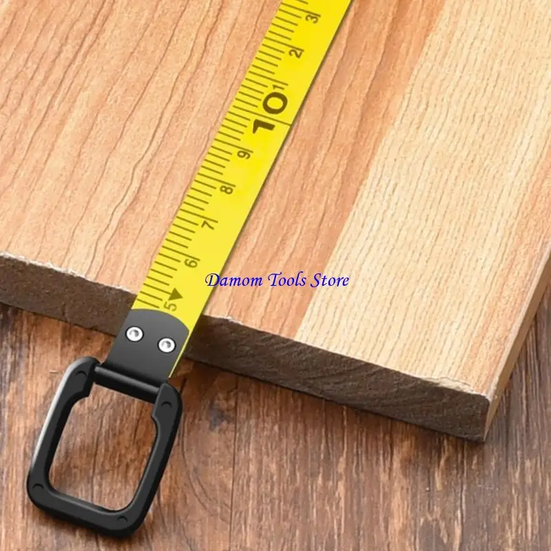 57BE قياس شريط مضاد للانزلاق مع مقاييس مزدوجة شريط قياس خفيف الوزن شريط صغير قياس 20/30/50M لقياس الأسرة