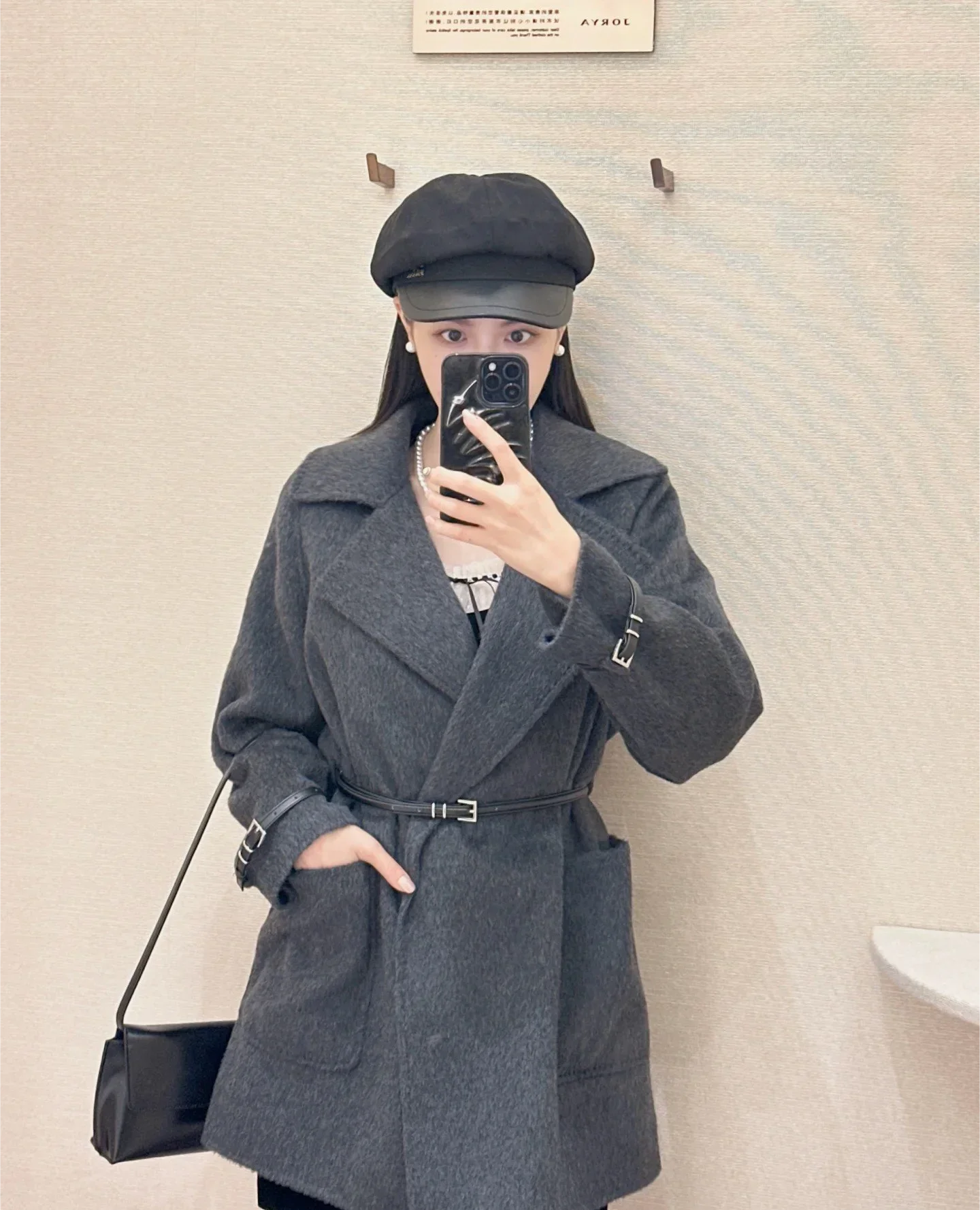 Women's Winter Fur Long Coats and Jackets Wool Trench Autumn Clothes Women 2024 Luxury Fleece Sleeve Parkas Ladies High Level