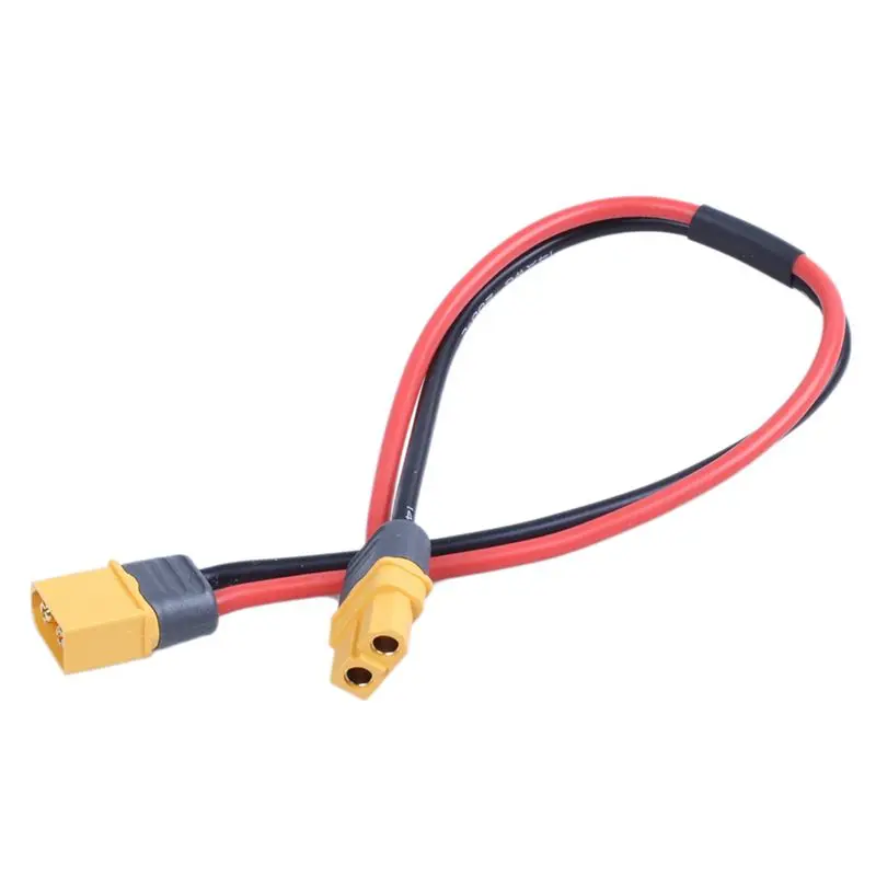 Superior-5Pcs 28Cm 11 Inch XT60 XT-60 Male Female Plug Connector Adapter For RC Battery