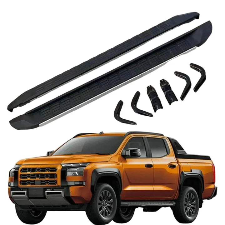 

Крутой автомобиль, 2 шт., боковая ступенька, Nerf Bar, подножка для Triton L200 2024 2025