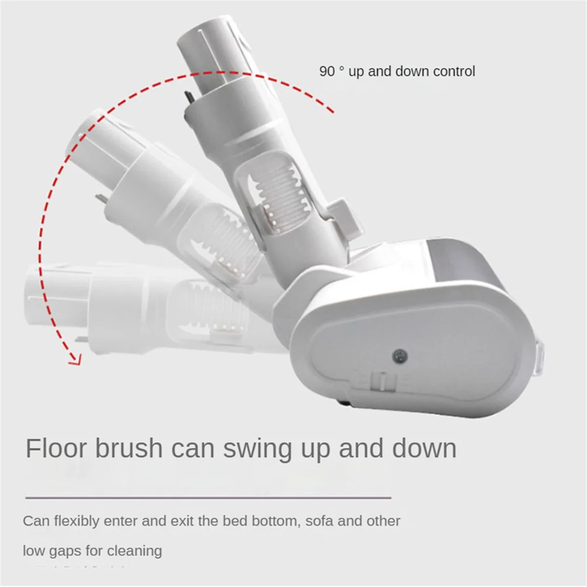 Hot sale For K10/G10 1C/ V8/V9B/V9P/V11/G9 Vacuum Cleaner Parts Electric Floor Brush with LED Light