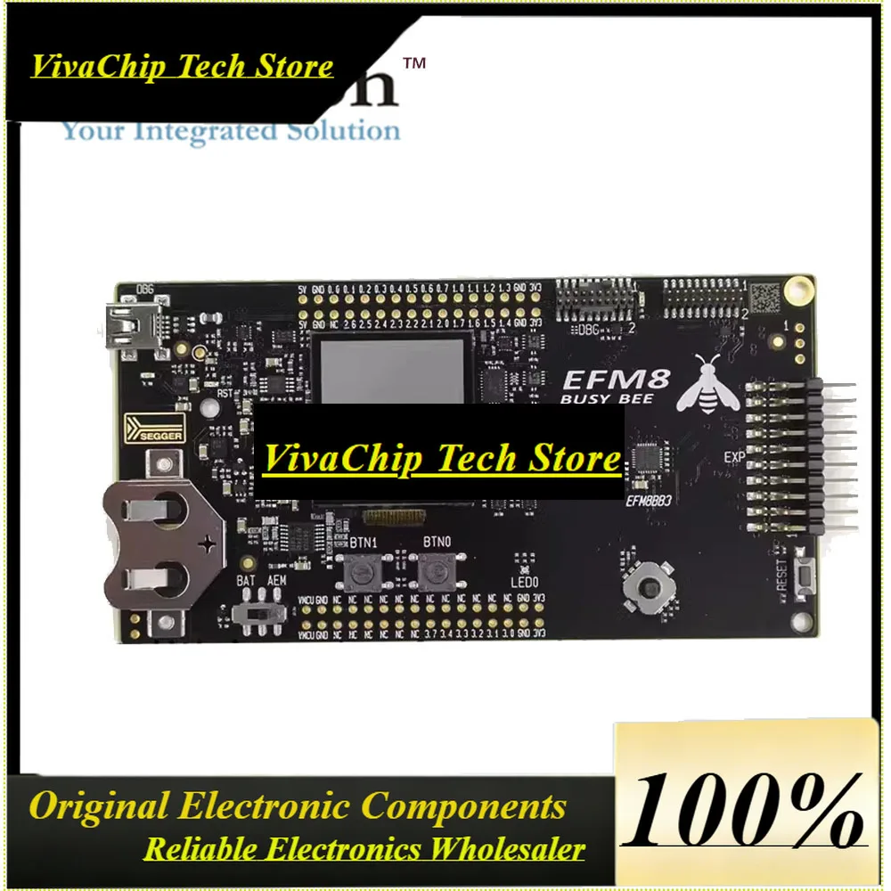 VivaSLSTK2022A Busy Bee 8051 MCU 8-Bit Embedded Evaluation Board