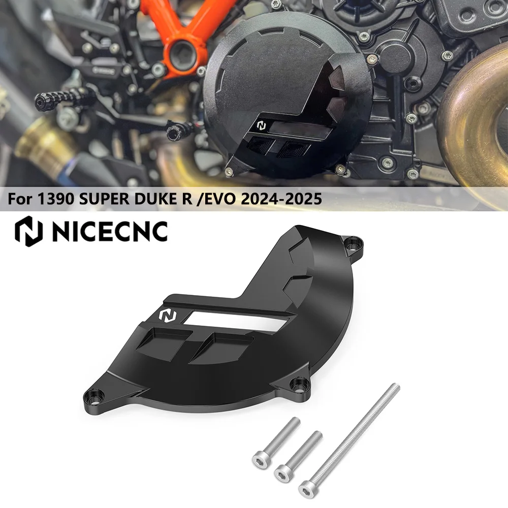 

NICECNC For KTM 1390 Super Duke R EVO 2024-2025 Clutch Cover Guard Protector Motorcycle Accessories