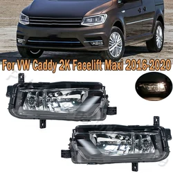 Front Bumper Fog Light Fog Lamp Assembly Car Light With bulb For VW Caddy 2015 2016 2017 2018 2019 2020 2K5941661B 2K5941662B