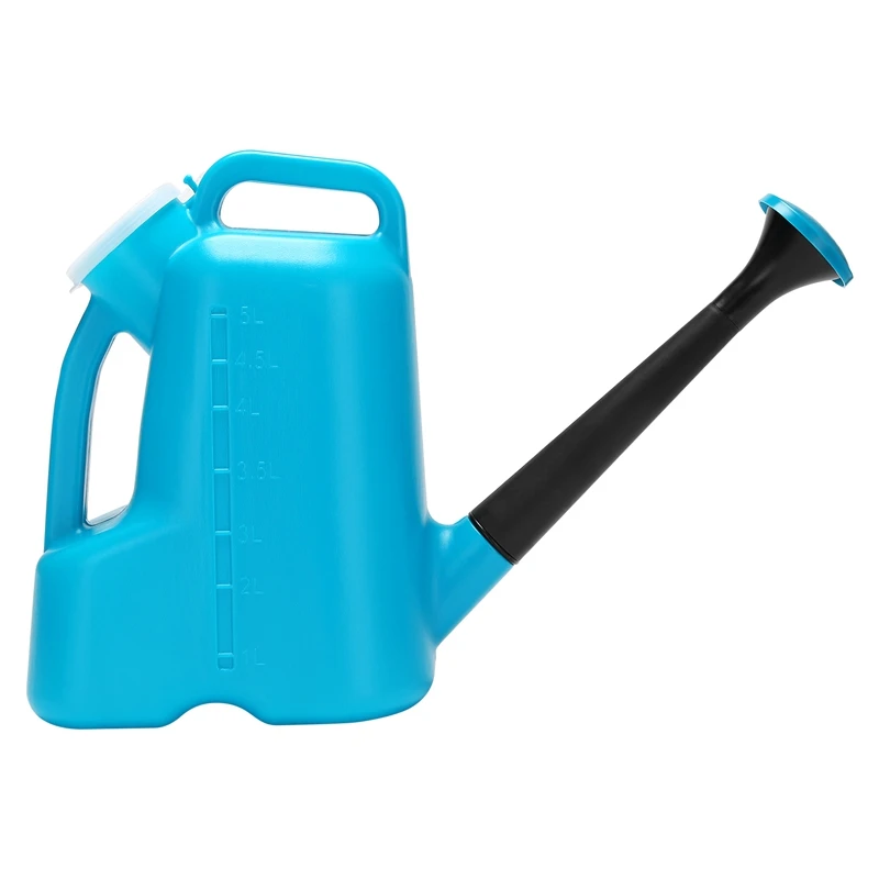 5L Garden Watering Can Green Wash Watering Cans, 3-In-1 Watering Can With Sprinkler Head For Outdoor Plant Watering