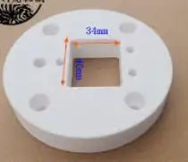 

N30-L021A SPM304 Lower Ceramic plate, SP304-1 Isolator Plate New M/C type Ø110x20mm with side hole. SPM Wire cutting consumables
