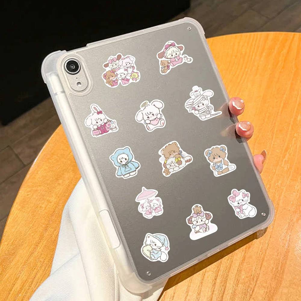 60pcs MIKKO Stickers Cute Cartoon Anime Decals For Kids Laptop Skateboards Guitar Luggage Phone Scrapbook Diary Stickers