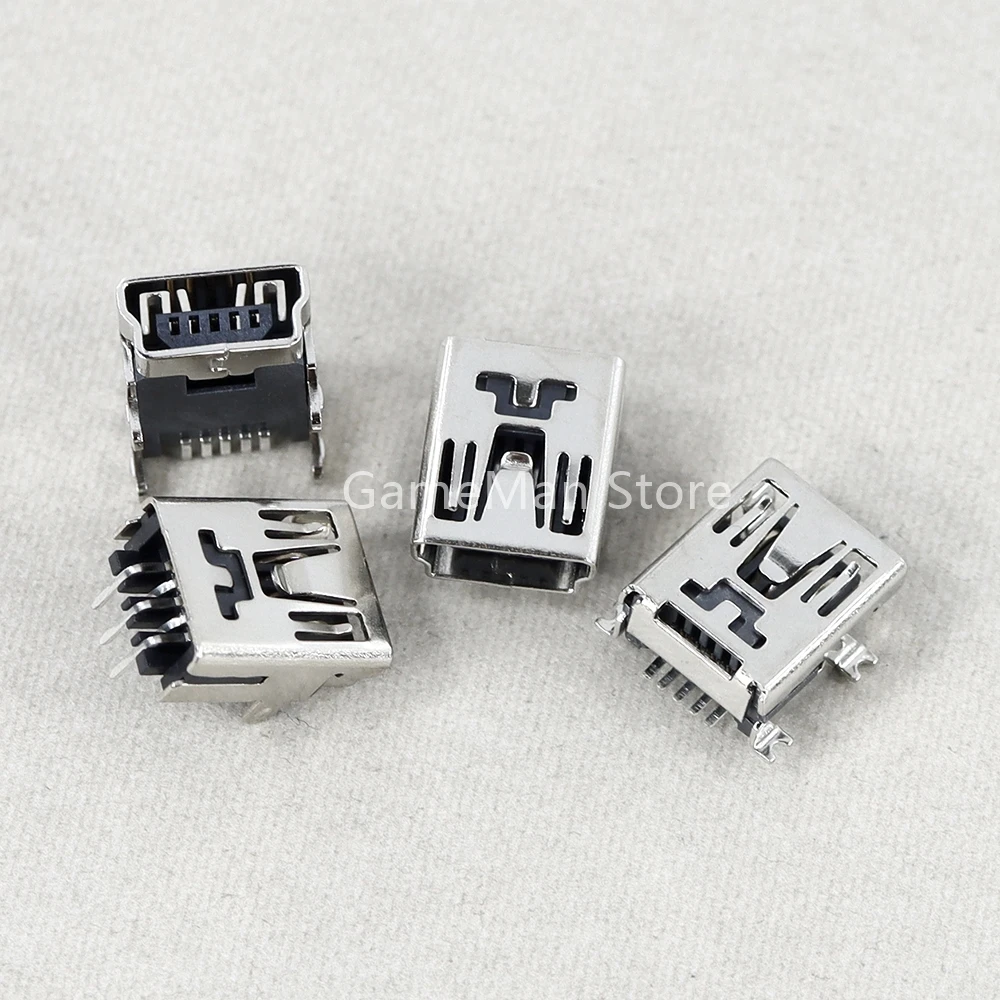 10 Uds para Playstation PS3 controlador inalámbrico Mini puerto de carga USB conector Jack cargador de energía