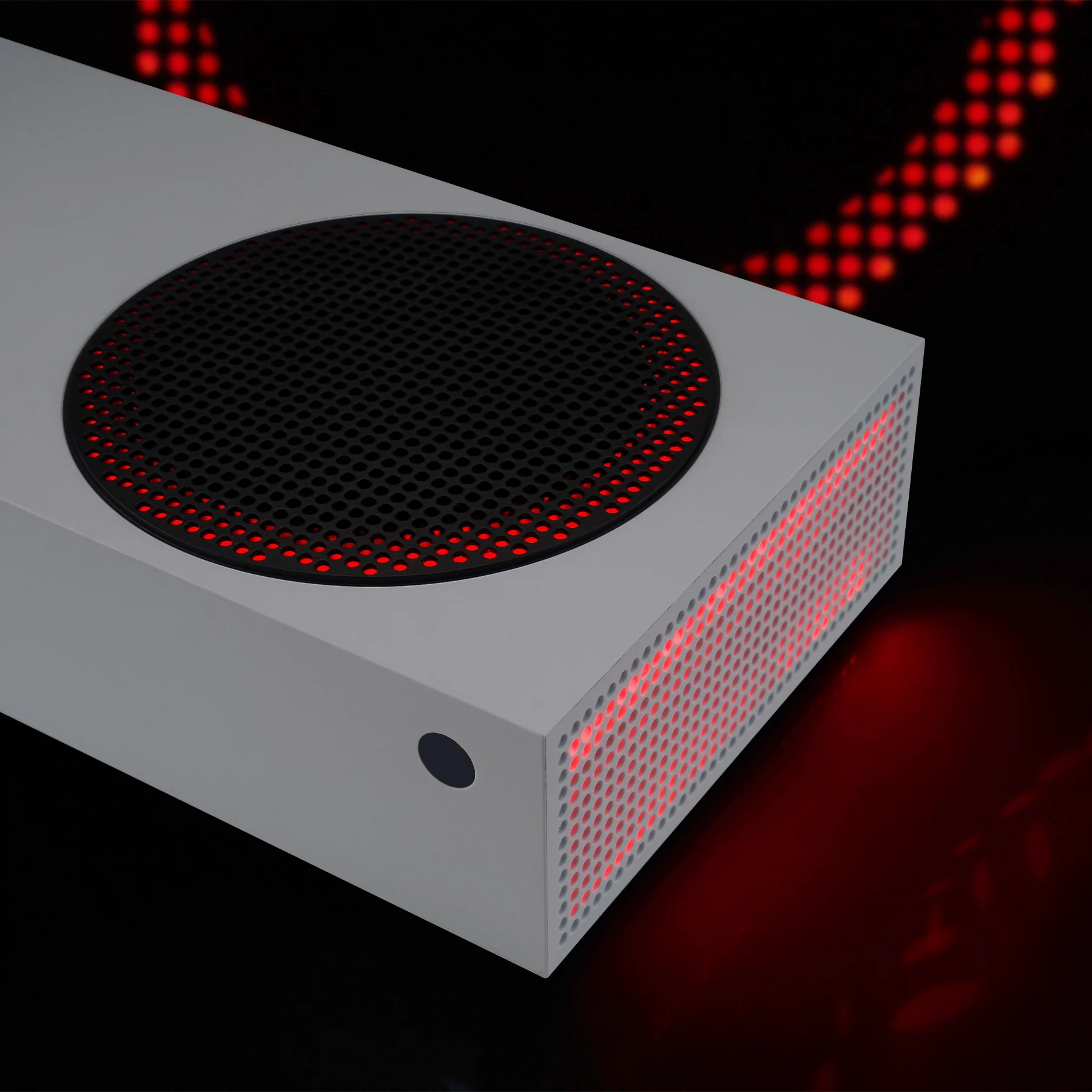 EXtremeRate 39 Efek Aksesori Dekorasi DIY 7 Warna Strip LED RGB untuk Konsol Xbox Seri S dengan Remote IR