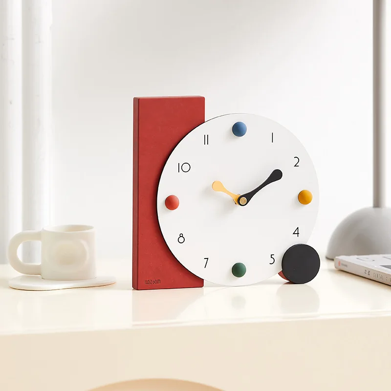 

Accessories Study Bedroom Tabletop Ornament Desk Clock Ornament Entry Entrance Ornament Birthday Gift