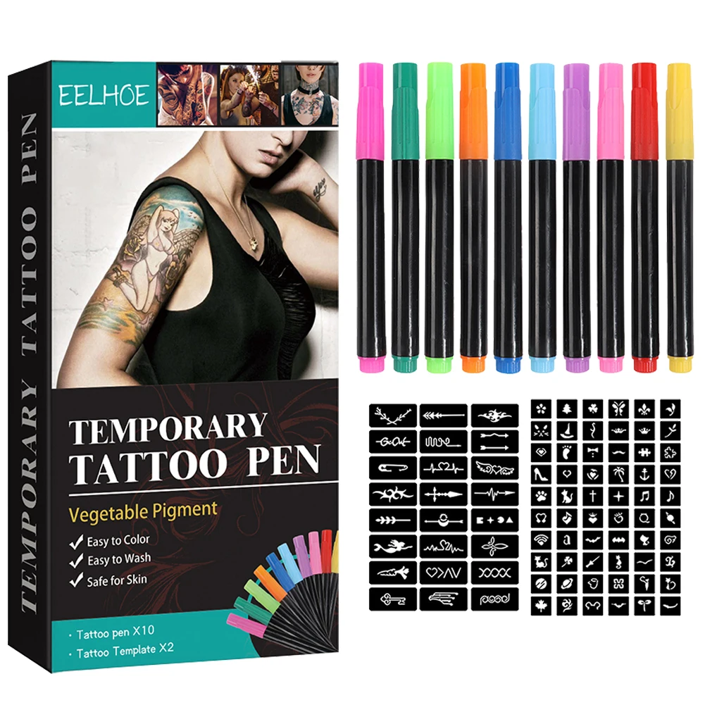 Caneta de Henna para Tatuar: Tudo o Que Você Precisa Saber Sobre Tatuagens Temporárias