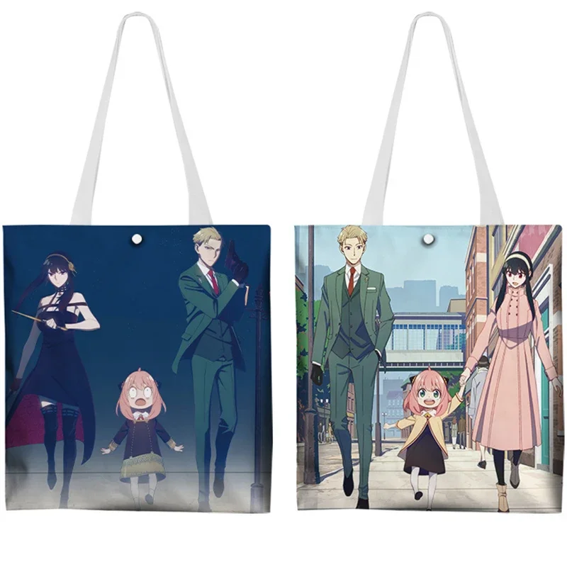 Anime  Shopping canvas Tote Casual Large-capacity Bag Shoulder Bags