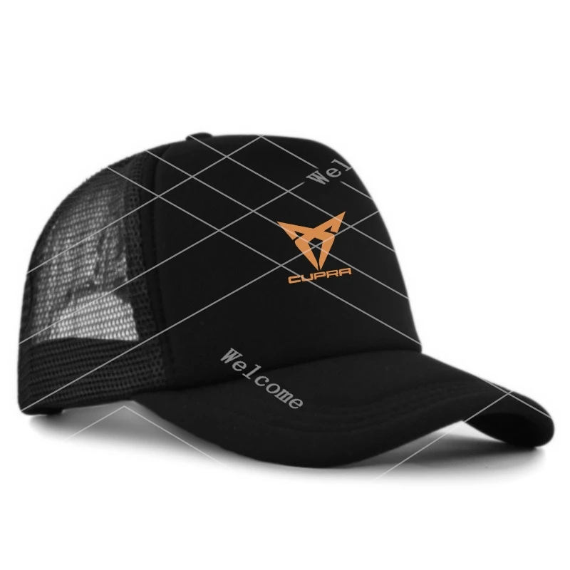Car Baseball Cap Spring And Autumn Outdoor Adjustable Casual Hat Sunscreen Hat Duck Tongue Cap for Seat Cupra Ateca valve core