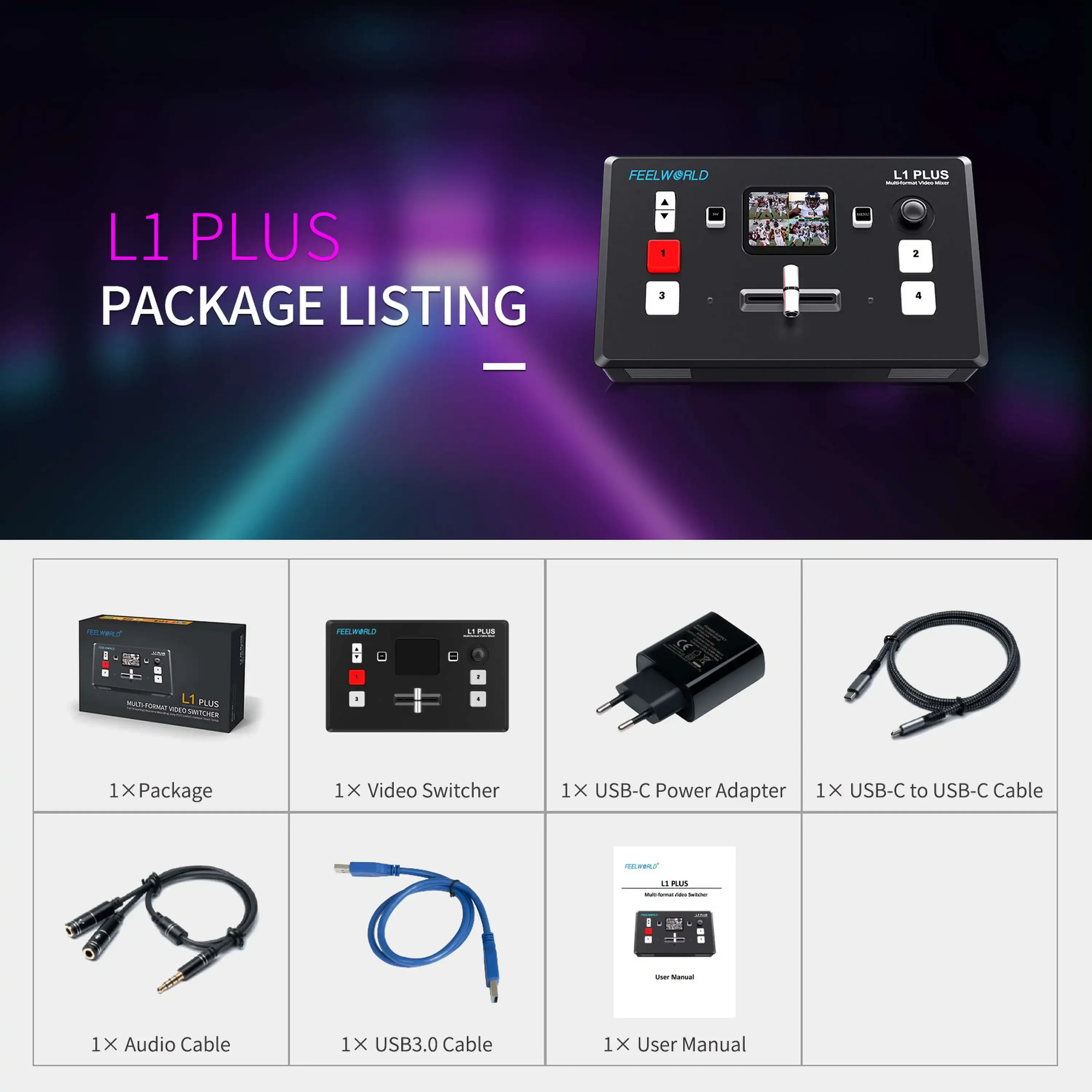 2026 L1 Plus 4K Vid…