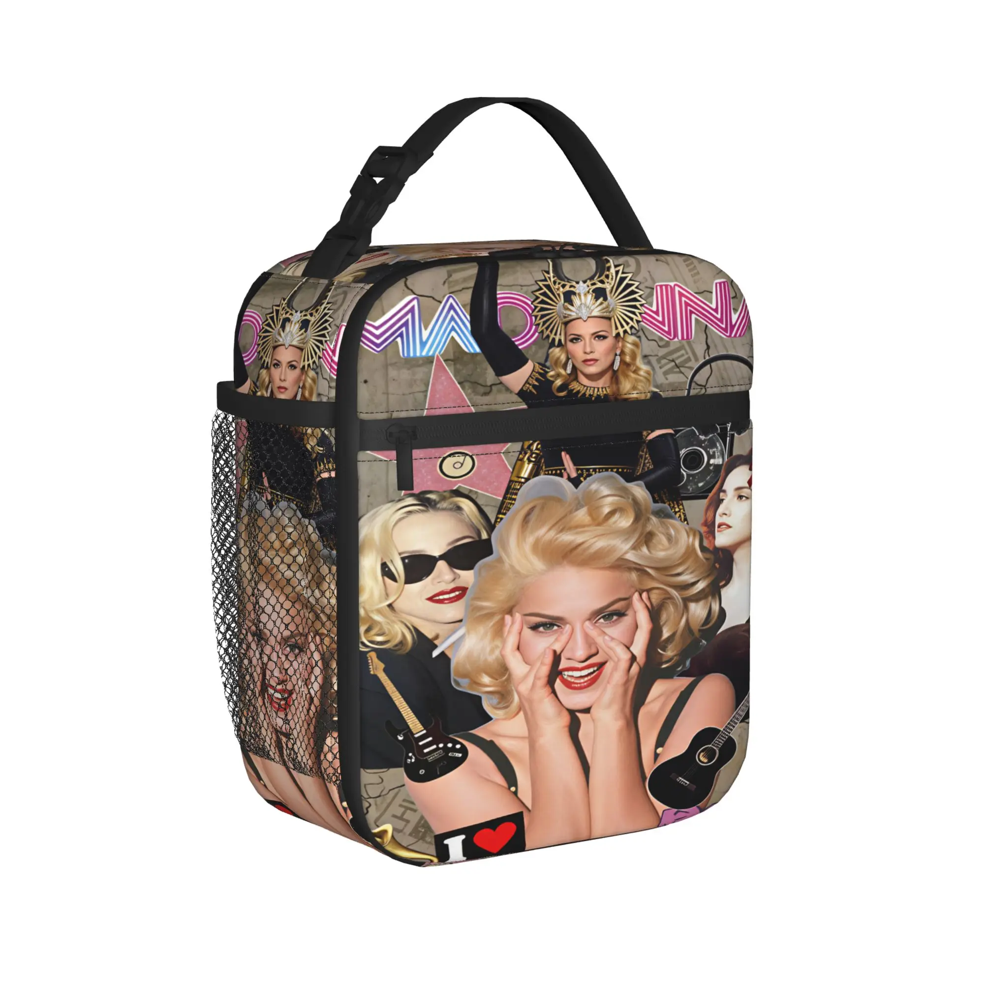 Madonnas Confessions II 2026 Lunch Bag Portable Lunch Box Women Outdoor Picnic Cooler Bag Fashion Waterproof Thermal Lunch Bags