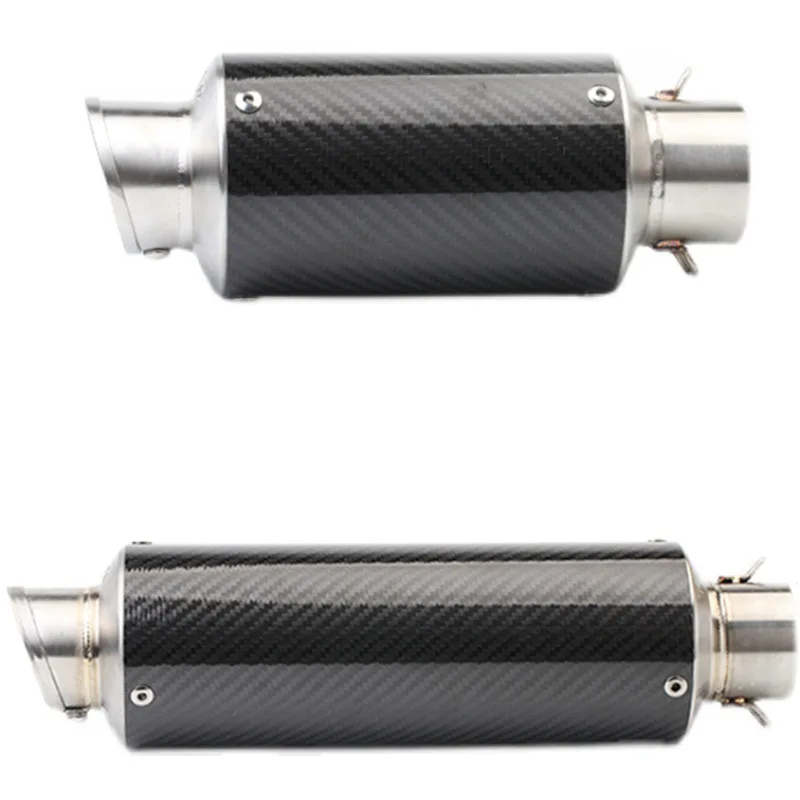 

SXLL R1 Ninja400 Z800 Z900 MT09 Carbon Fiber Exhaust Pipe Stainless Steel Motorcycle Exhaust System Retrofit F02 F01