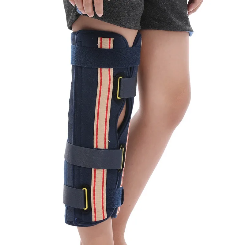 

Medical Kids Knee Fixation Support Adjustable Leg Fracture Splint Meniscus Ligament Injury Recovery Brace Leg Posture Corrector