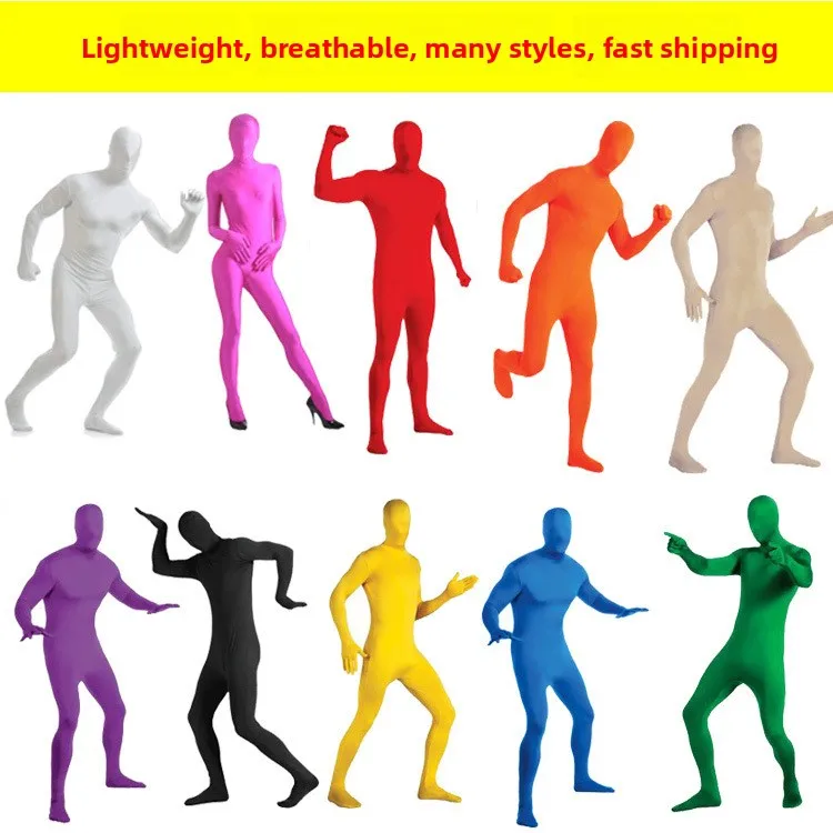 

Костюм-невидимка на Хэллоуин для взрослых мужчин и женщин, облегающий, идеально подходит для вечеринок и сценических выступлений, зимний вариант