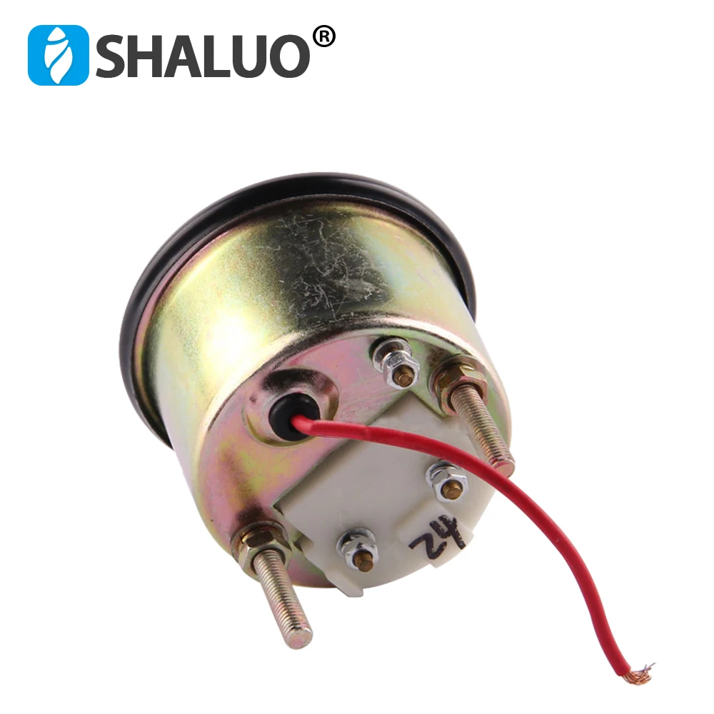 DC12V 24V Diesel Generator Fuel Level Gauge Llight 55MM Size Match With liquid float Oil Level Sensor