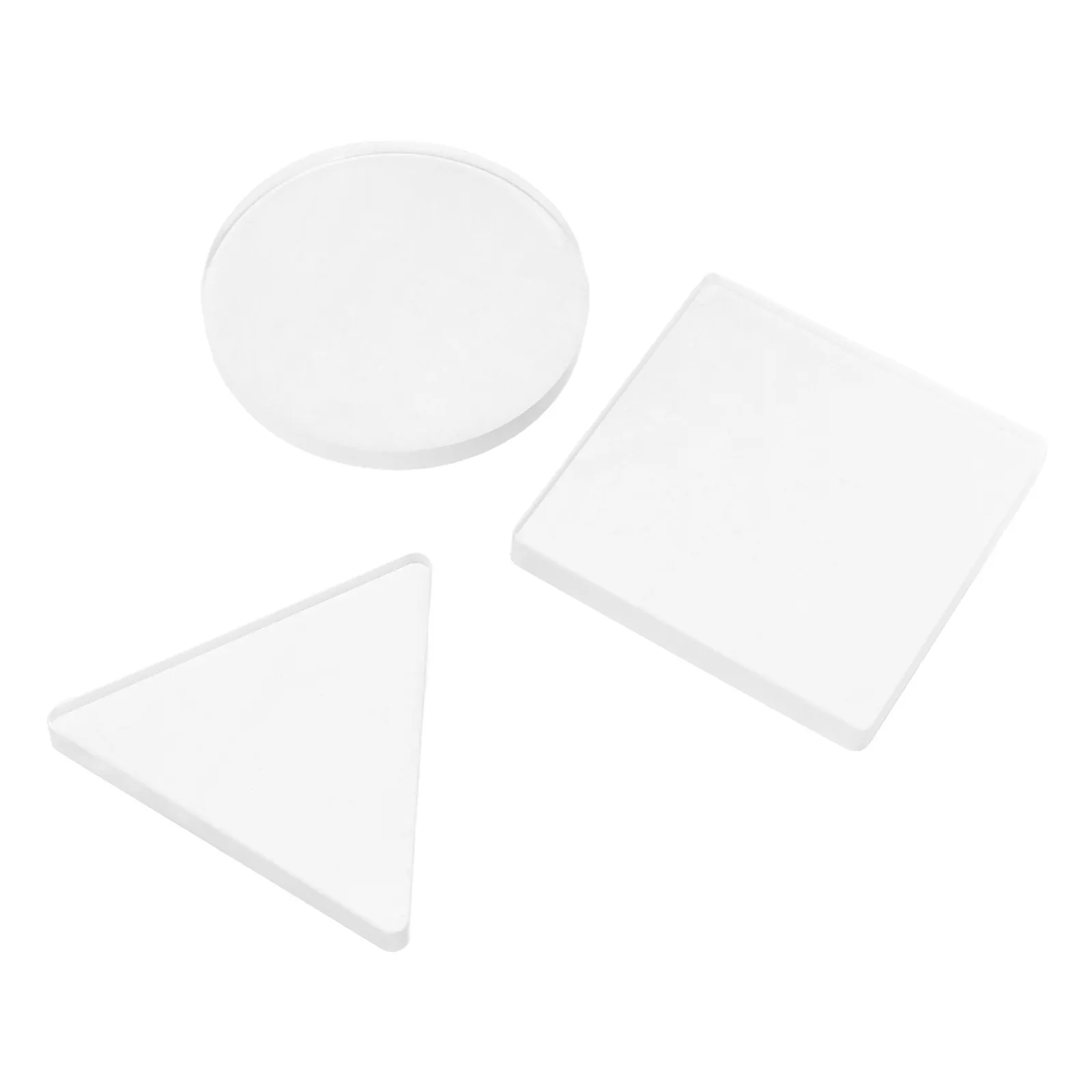 3pcs Reusable Gel Printing Plate Soft Printmaking Board For Diy Art Crafts Scrapbooking Card Making Monoprinting Gel Plate