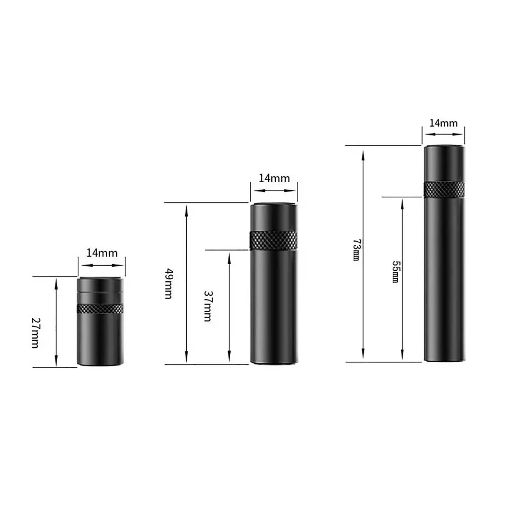 Adjustable Aluminum GPU Holder Stand, Telescopic Graphics Card Bracket 27-120mm, Gaming PC Case Vertical Display