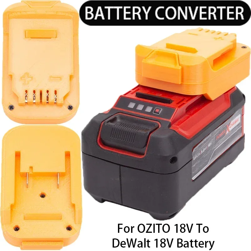 Adaptador de Bateria para Einhell X-change Ozito 18v para Ryobi e Dewalf 18 20v Conversor de Bateria de Íon-lítio Acessórios para Ferramentas Elétricas