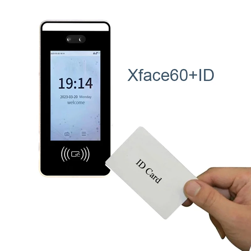 XFace60 التعرف على الوجه الذكي متعدد الطيف، محطة الحضور والتحكم في الوصول المتقدمة