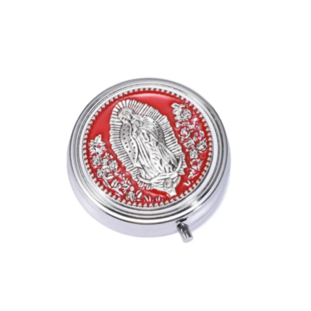 

Коробка с розми из нержавеющей стали, ожерелье с четками из нержавеющей стали, подарочная коробка, коробка с четками Девы Марии, элегантная для подарка на день рождения