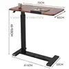 Bureau d'ordinateur portable pliant mini table pliante pliable avec support de lecture de bureau meubles de table de réglage de la hauteur 이 6