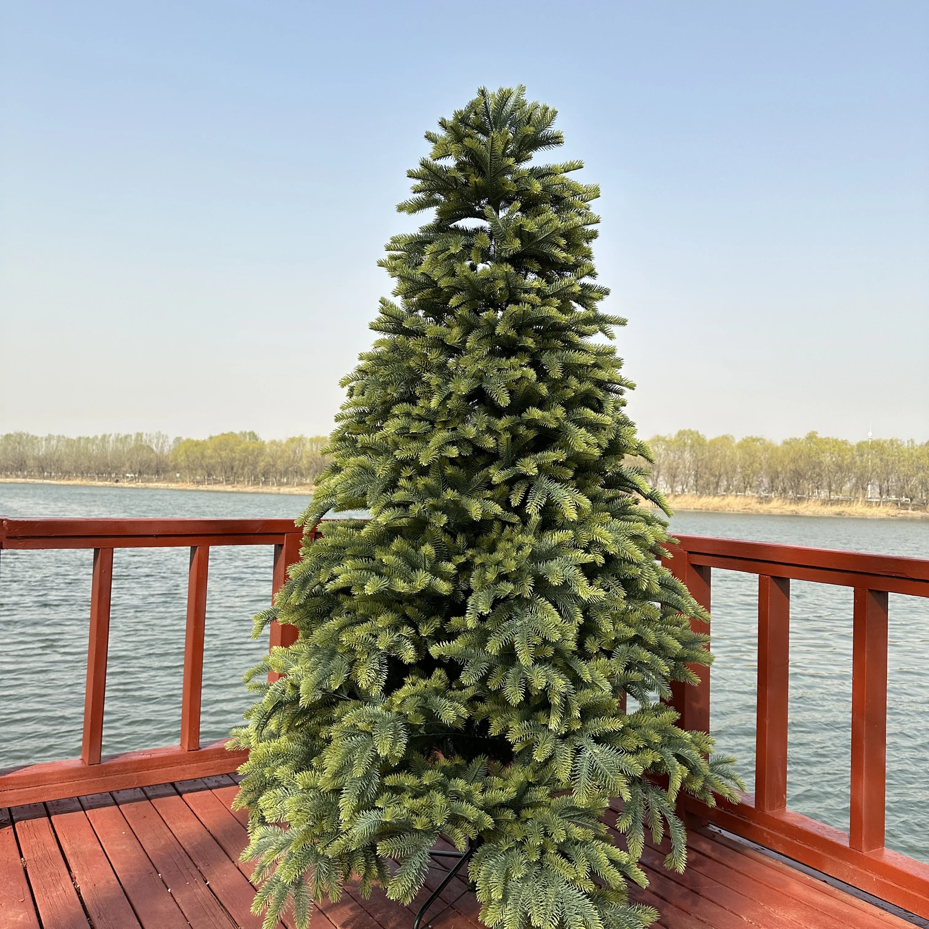 

Large indoor Christmas tree flame retardant and environmentally friendly Christmas tree direct supply