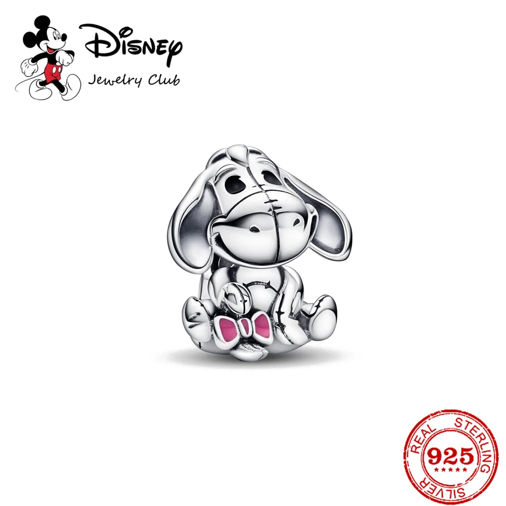 925 Sterling Silver Disney Mickey Charms Marvel Spider Rescuer Beads Fit Original Pandora Bracelet for Women DIY Making Jewelry