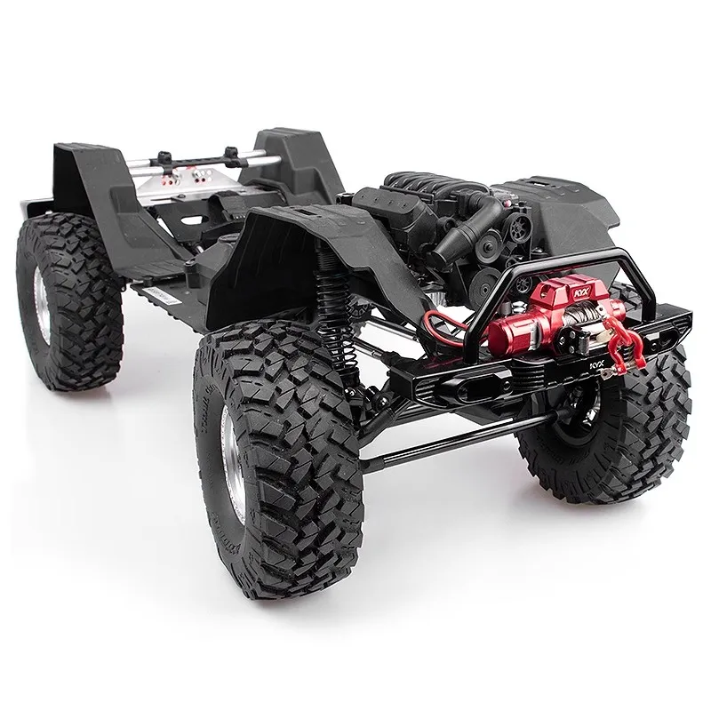 Aluminum Front Bumper for 1/10 Radio Control Car AXIAL - AXI03007 SCX10 III JEEP JLU WRANGLER 4X4 ROCK CRAWLER RC Part