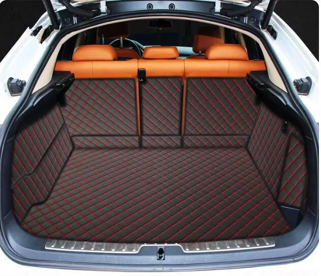 

Специальные коврики в багажник для BMW X6 F16 2019-2014. Высококачественные водонепроницаемые коврики-вкладыши для багажника, покрытие для X6 2017.