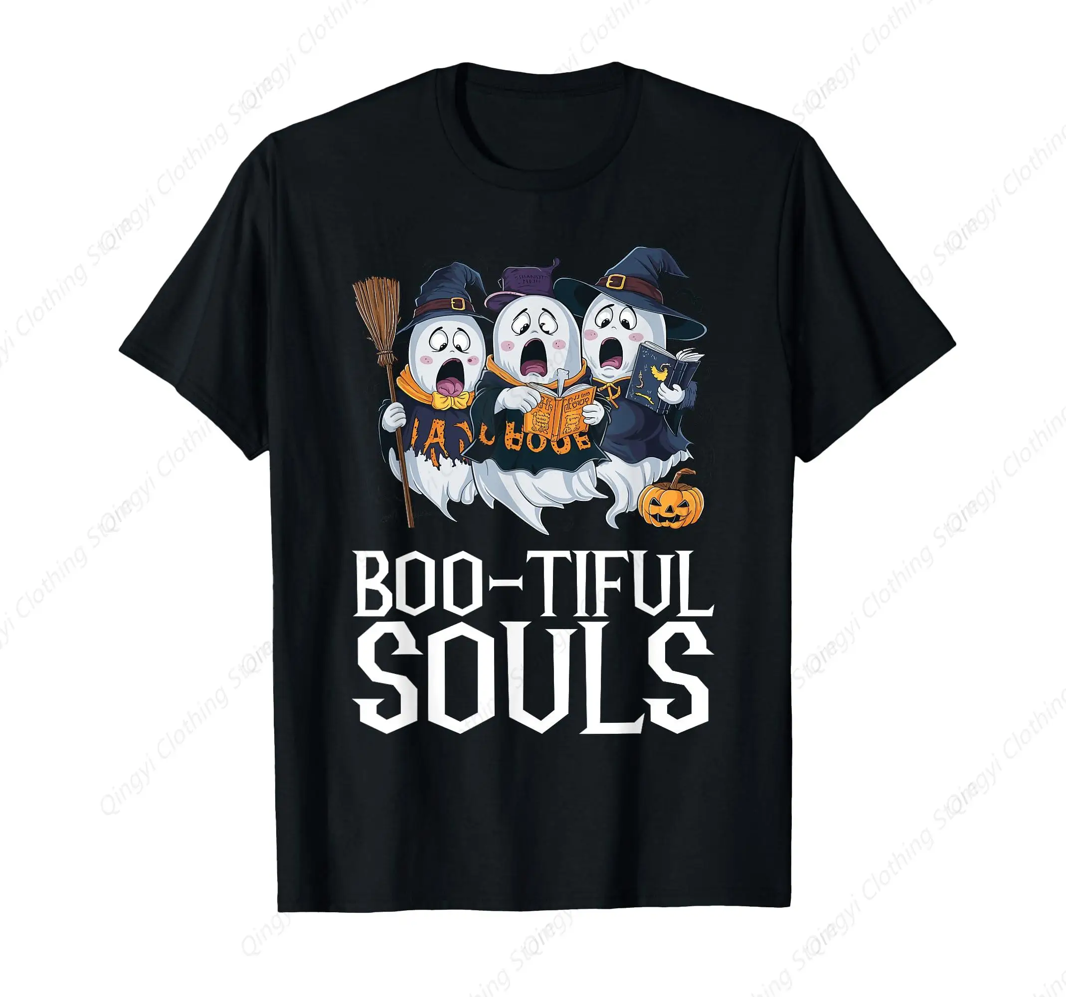 

Boo-Souls Ghost Trio T-Shirt