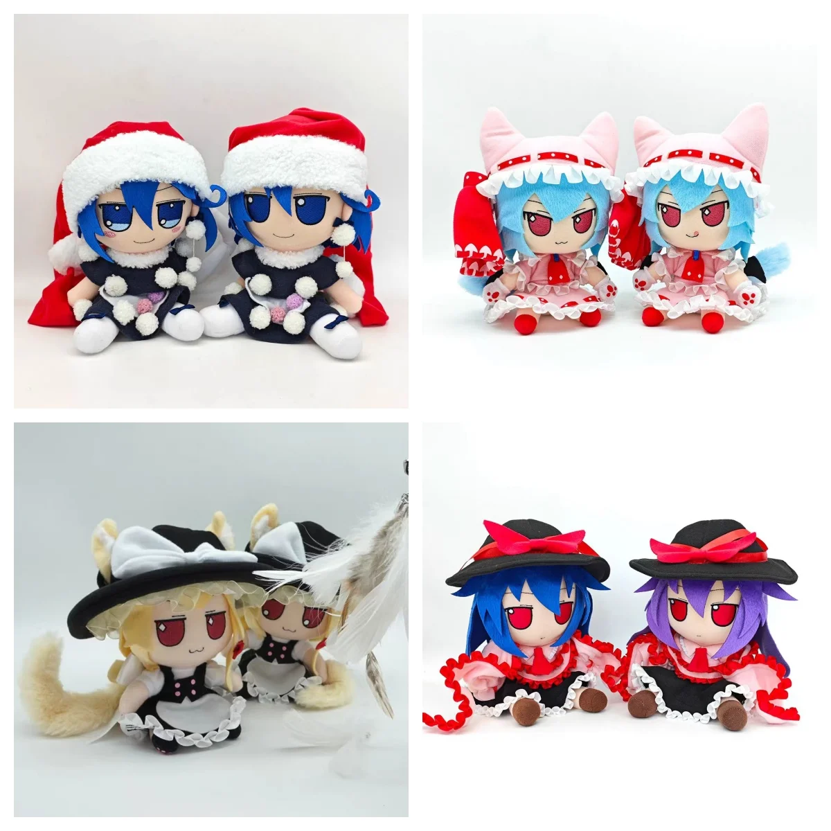 

16/20cm Touhou Project Plush Doll Toys Cirno Fumo Flandre Scarlet Anime Girl Cosplay girls gifts