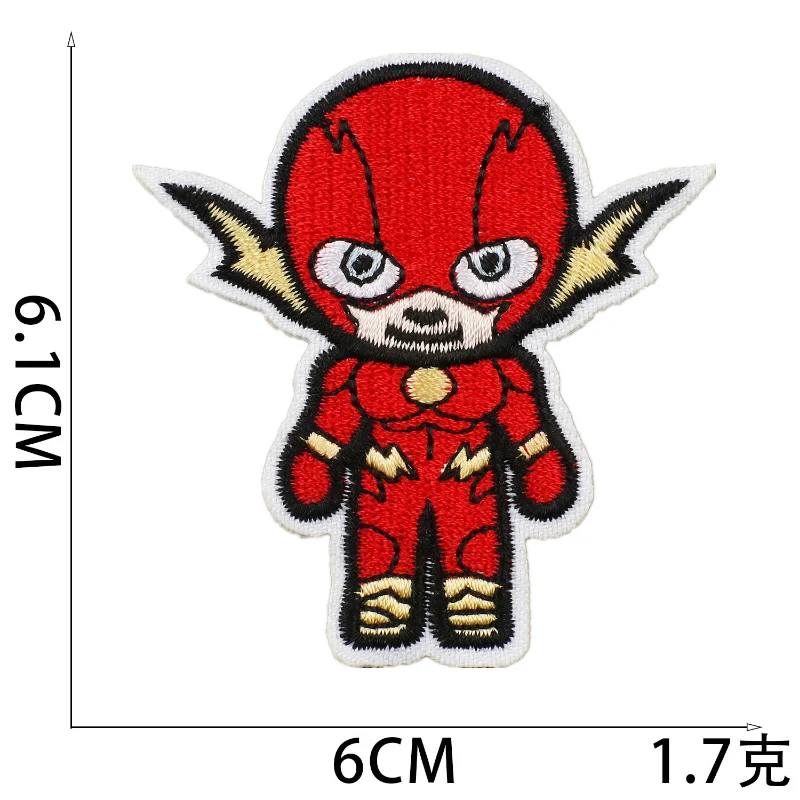 Marvel Disney Iron Man Spider Man Embroidery Patches on Clothes Stickers for Jackets Anime Cartoon Decor Pant Bag Clothing Patch