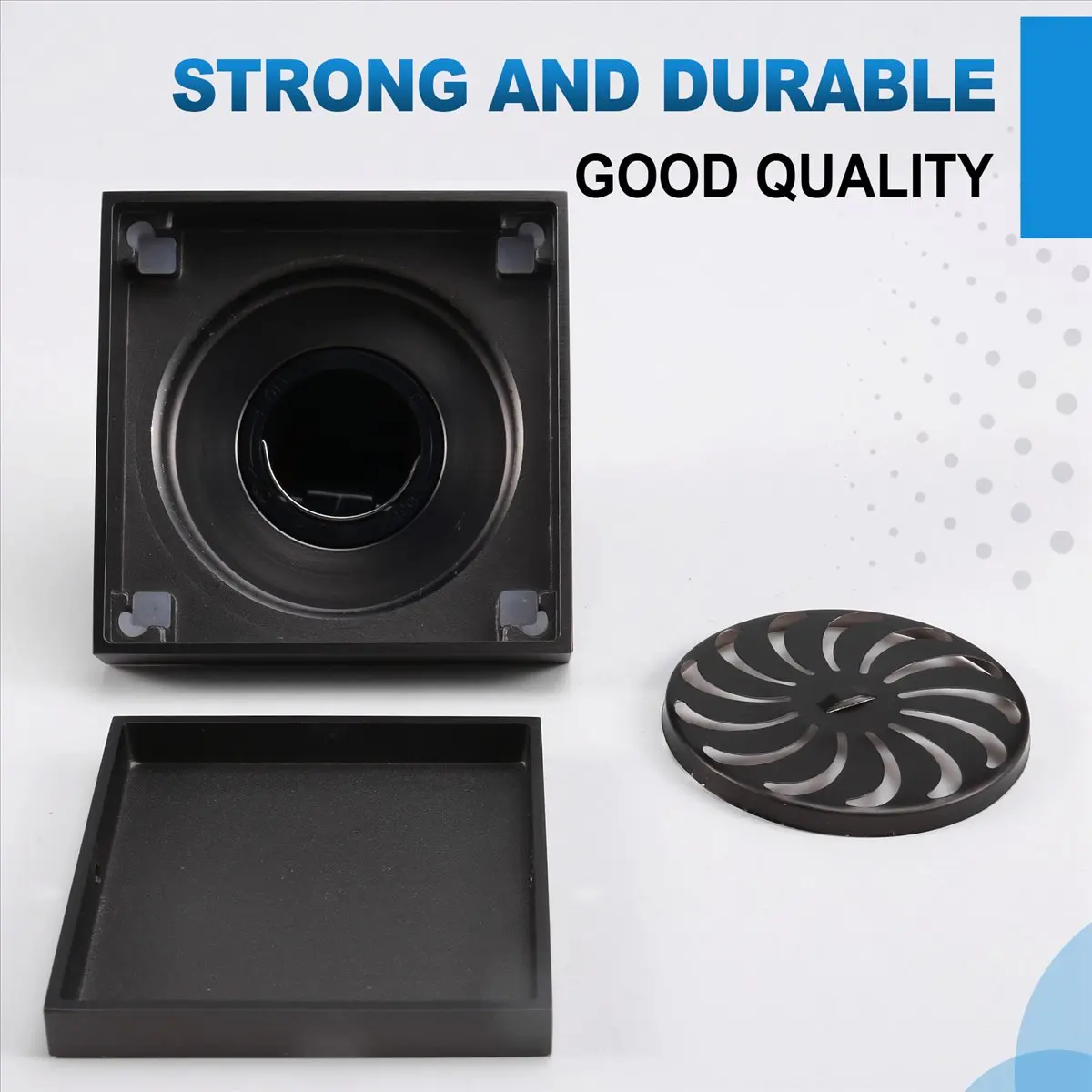 A58Z Bathroom Submersible Floor Drain Deodorant Bathtub Floor Drain Cover Shower Inlaid Tile Deodorant Floor Drain D