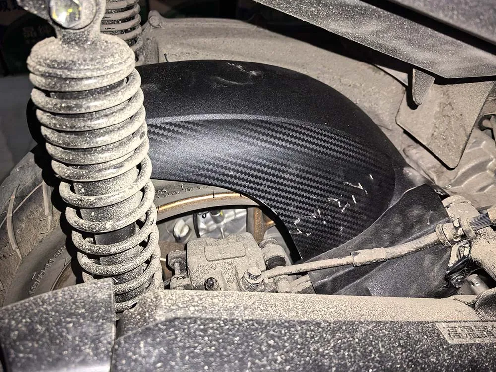 Für YAMAHA Tricity 300 Tricity300 2020 2021 2022 2023 2024 Motorradzubehör Hinterer Kotflügel Spritzschutz Abdeckung – Detail 6