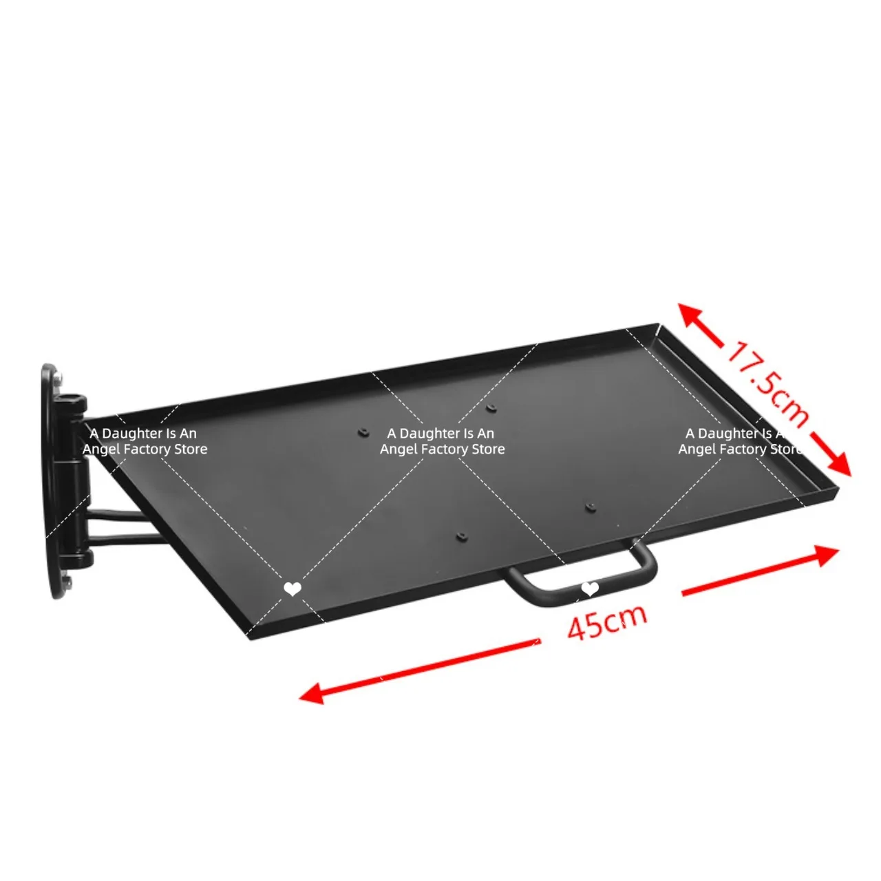 For Simracing MOD Racing Game Simulator Aluminum Keyboard Mouse Tray Rotary Holder Wall Mounted Keyboard Stand Bracket