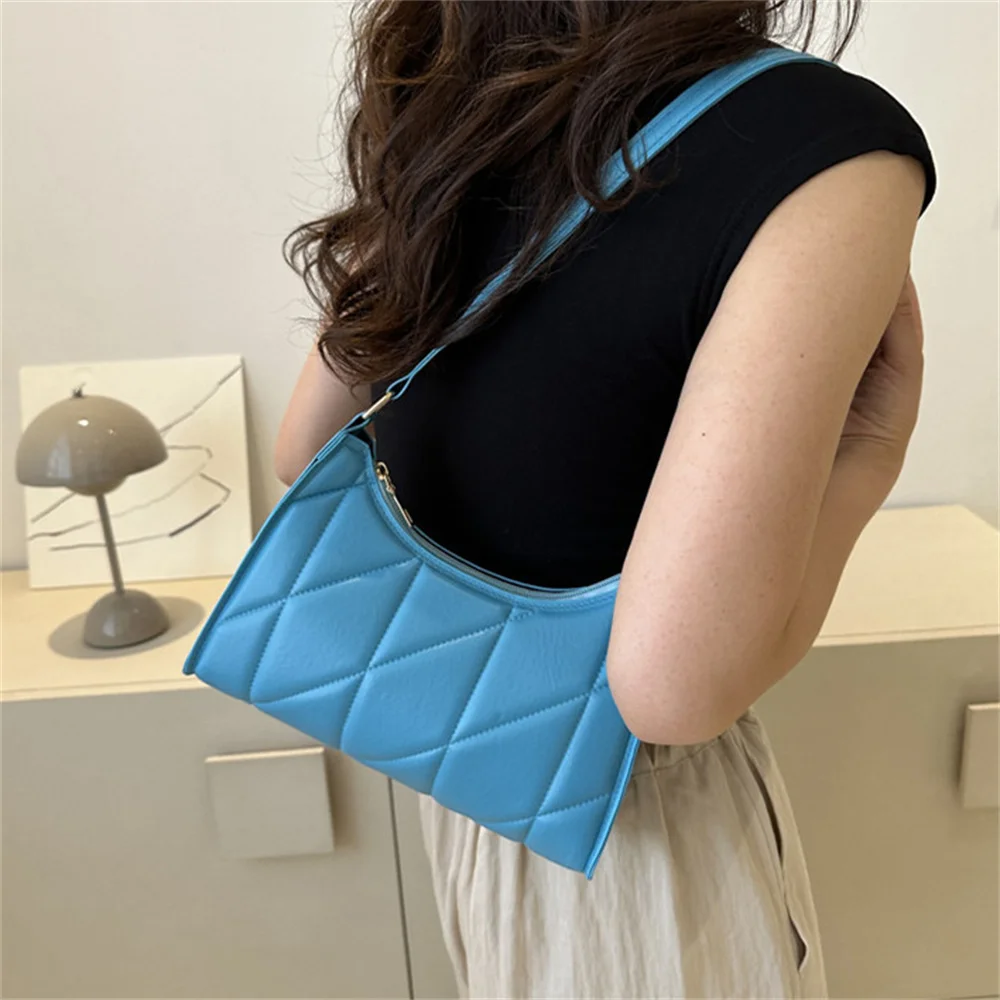 2023 Trendy Women Shoulder Bag Fashion Pu Handbags Crossbody Bags Small Handle Bags Shopper Clutch Purse