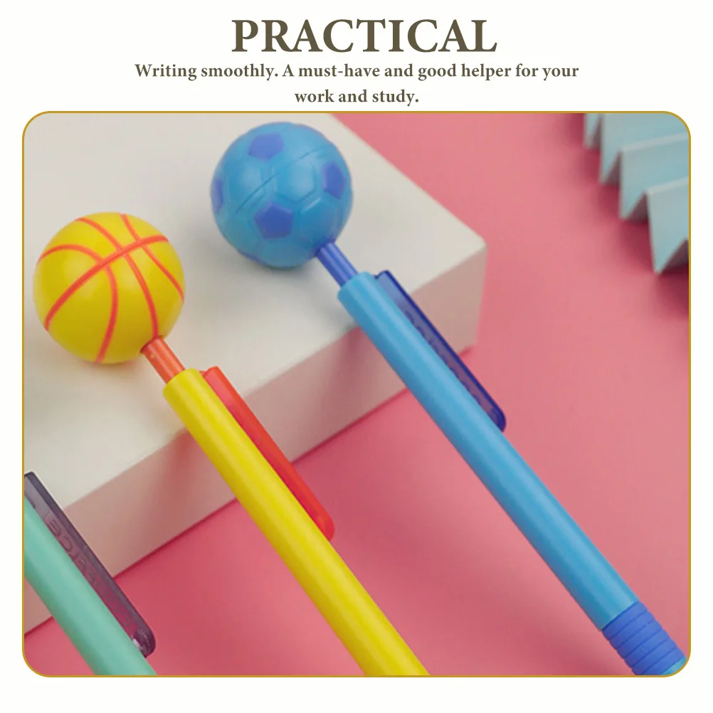 

2Pcs Soccer Theme Ballpoint Pens Smooth Writing Creative Football School Supplies Party Favor Gifts