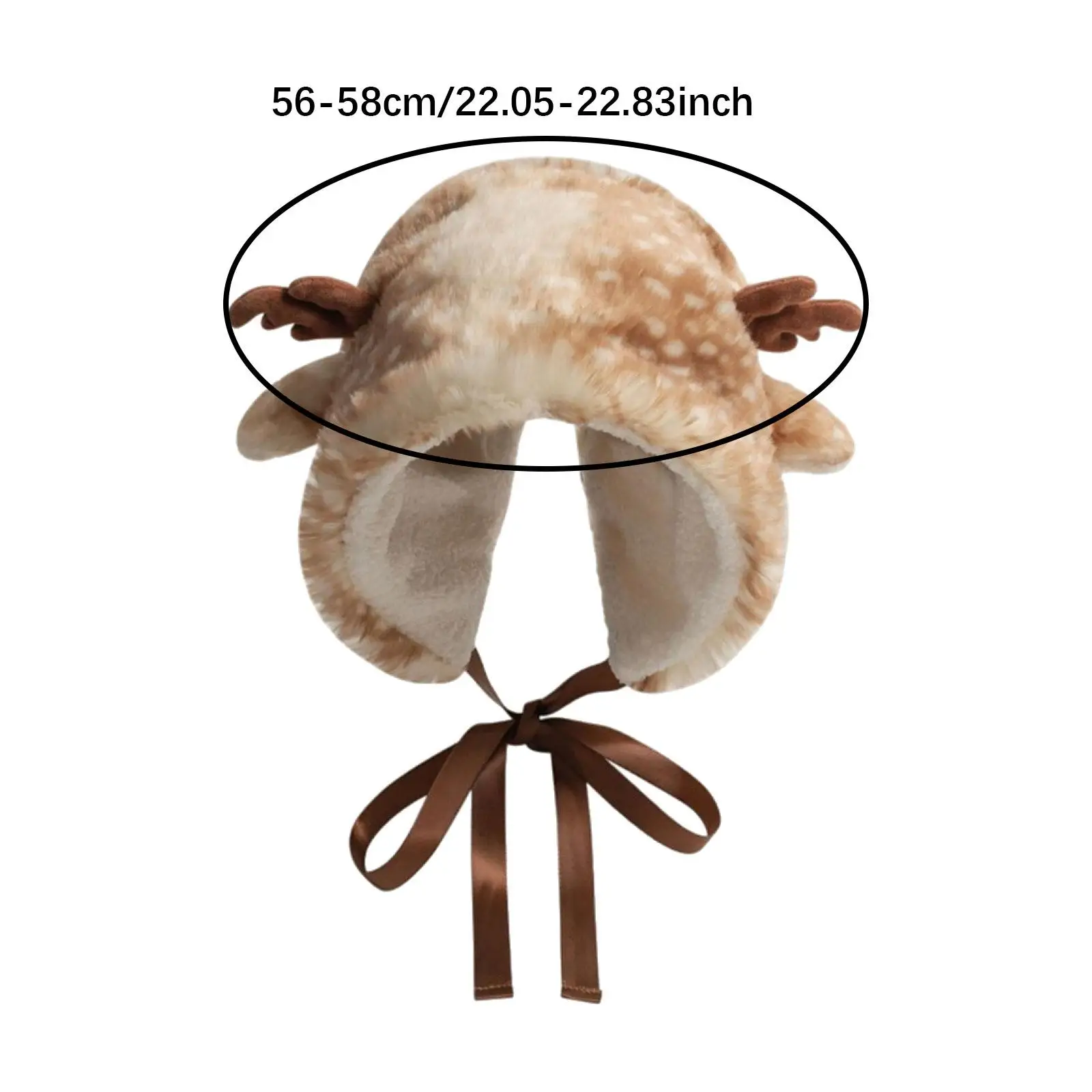 Świąteczna czapka, urocze zimowe nakrycie głowy do snowboardu dla kobiet i dziewcząt, idealne do chodzenia na śniegowym rowerze.