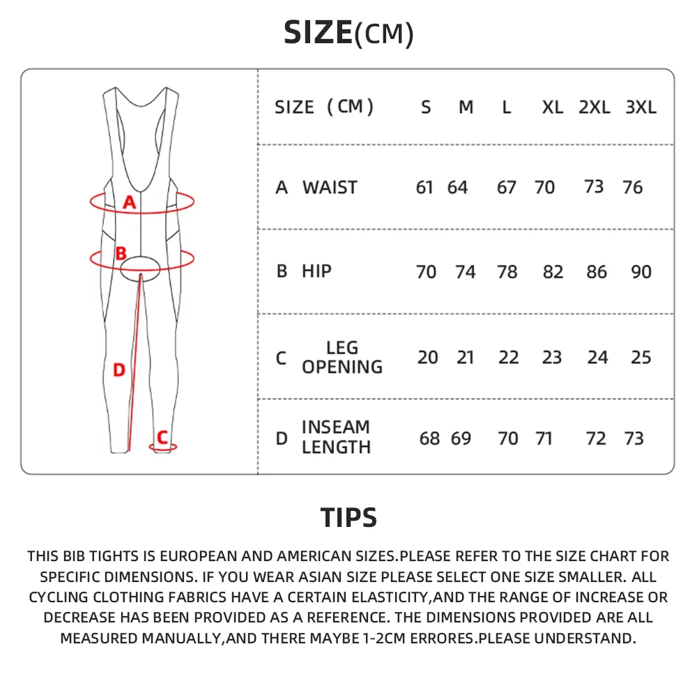 YKYWBIKE Herren Radsport-Latzhose, lange Hose für Frühling und Herbst, MTB-Fahrradhose, Pro-Team-Rennradhose 15‑25 ℃ 7 Stunden Langstreckenfahrt – Detail 2