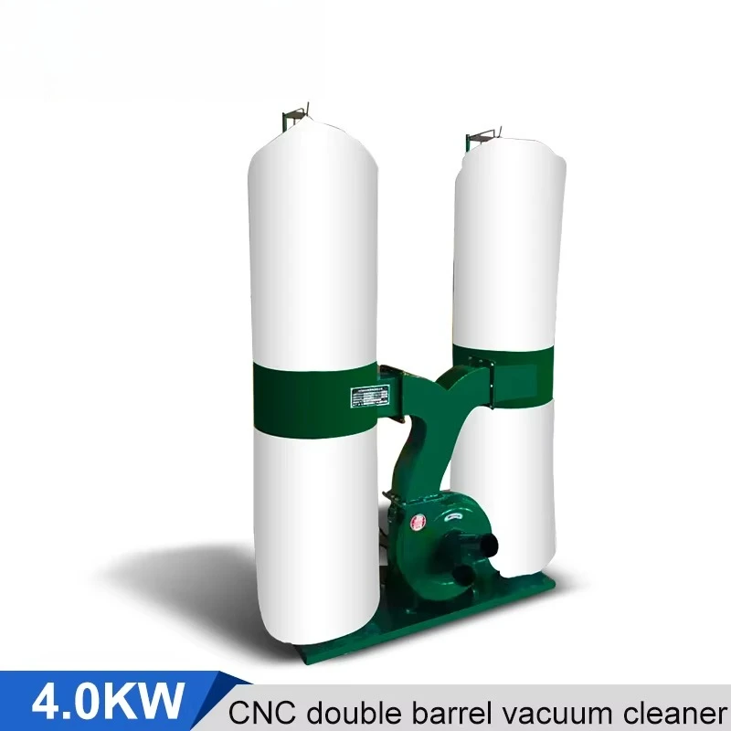 Double Bag Processing Machinery Table Saw Dust-Free Dust Collectors Dust Collector Mf9030 Heavy Duty Industrial 2.2kw 3kw Woodwo